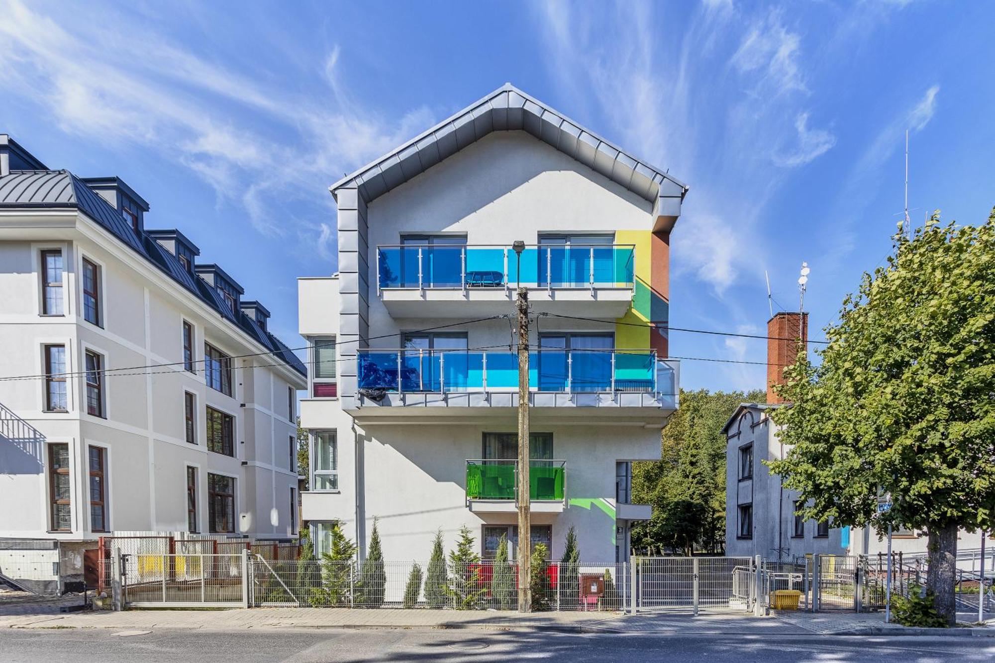 Kolorowe Balkony By Baltic Home ミエンジズドロイェ エクステリア 写真